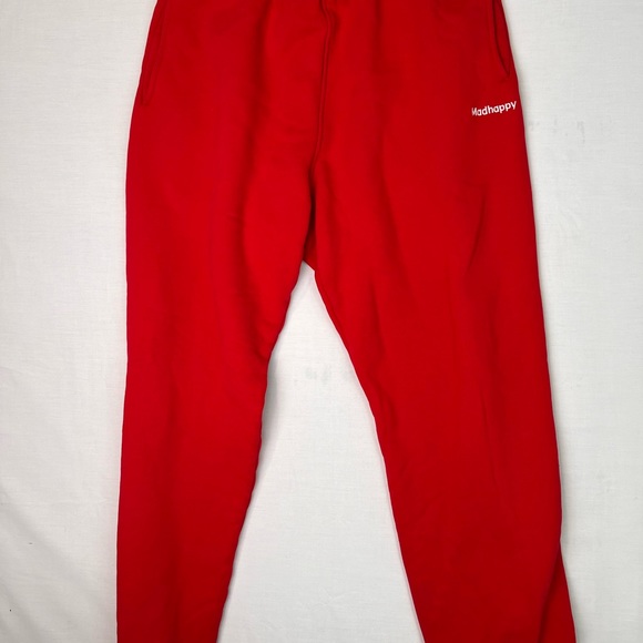 Madhappy red ladies size large jogger sweatpants NEW with tiny callout* - Picture 6 of 12